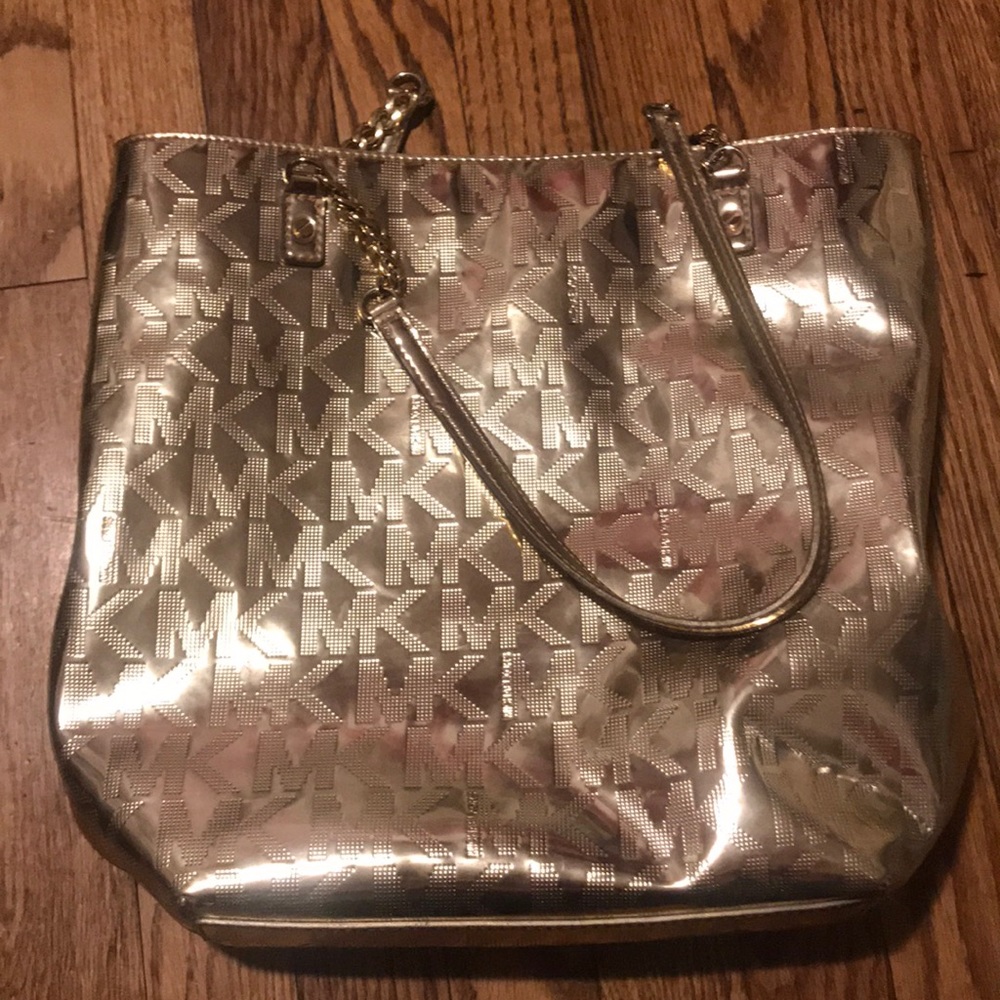 Micheal Khors jet set monogram tote